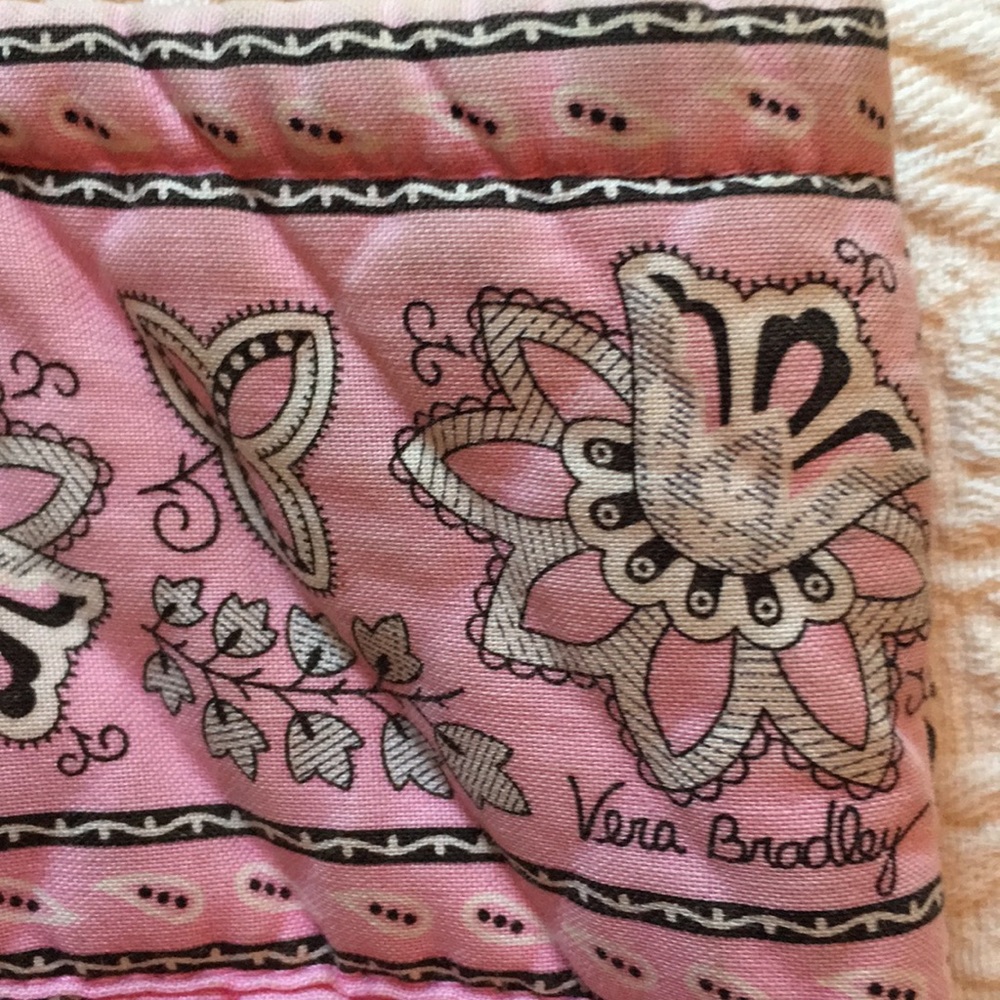 Vintage Vera Bradley pink tote - Picture 7 of 11